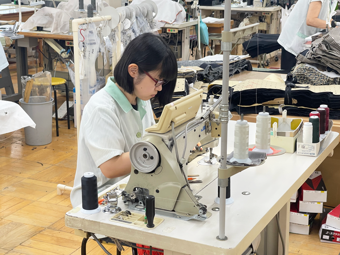 衿作りグループ 班長 高橋 遼さん　